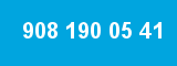 908 190 05 41